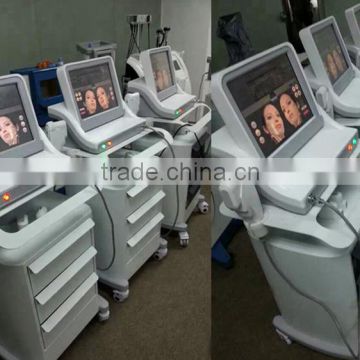 Best Price 5 Transducers Ultra Lift Face and Body Slimming HIFU Machine