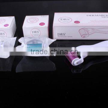 DRS1200 Microneedle System 1200 Pins Body Derma Roller Needle Changeable Anti Aging Scar Strech Mark Removal Derma Roller