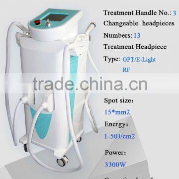 2.6MHZ Photorejuvenation IPL/SHR/OPT/SSR Machine E9 Chest Hair Removal