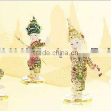 High Quality Polished Thai Porcelain Doll for Sale