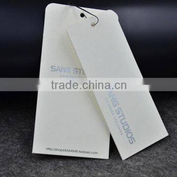 Street Price Gold Foil Hang Tag With Logo Printing photo-2