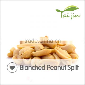 China delicious best selling blanched peanut split