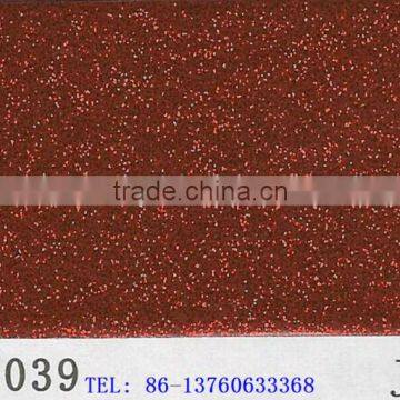 glitter Self adhesive plastic PVC cold laminated membrane film for decoration item 7039