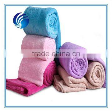 100% polyester fau fur blanket