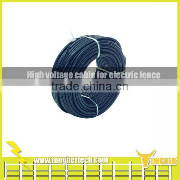 20KV high tension PE high voltage cable,electric fence lead out cable for energizer