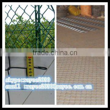 Fine Hot Dipped Galvanized Used Chain Link Fence for Sale Factory / por inmersion en caliente cerca de alambre galvanizado