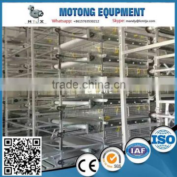 H type Strong broiler chicken cage system sale for USA poultry farming