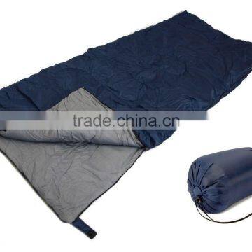 SLEEPING BAG - 20+ Degrees - NAVY BLUE - CAMPING GEAR - Carrying Bag