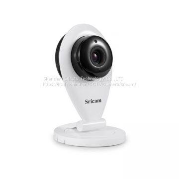 Sricam SP009 HD 720P Cheapest Price Two Way Audio Indoor 128G SD Card Record Hidden IP Camera