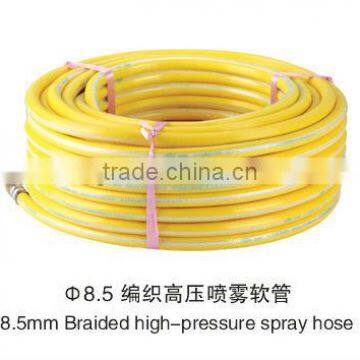 8.5mm-braided high-pressure sprayer hose,dog hose,gates garden hose,canvas garden water hose