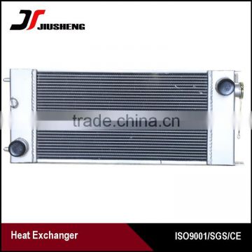 air cooled aluminum tube fin E307 excavator water radiator in stock for aftermarkets repairing retailers