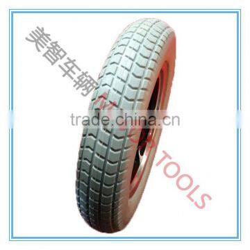 Keyway Bearing Type Aluminum Rim pu Foam Tyre Wheelchair Wheel photo-5