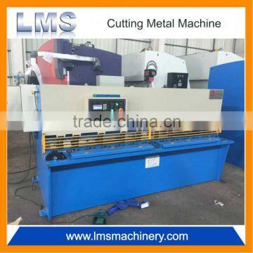 cnc control system hydraulic shear cutting machine