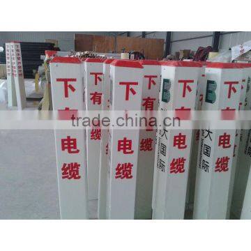 Factory Price Hot Sale FRP Fiber Glass Cable Channels Signs Pile photo-2