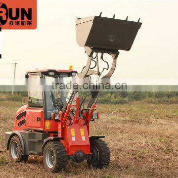 Everun ER08 CE Hydraulic Small Radlader for Sale With Snow Blade and Overseas Service photo-4