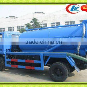 3.5cbm small vacuum truck, sewage truck,fecal suction truck