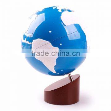 Early Learning Teaching Aids Montessori Baby Toys Earth Globe photo-2