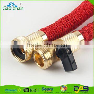 Double Layer Latex Retractable Expandable Garden Hose Pipe Elastic Garden Water Hose for Irrigation photo-4