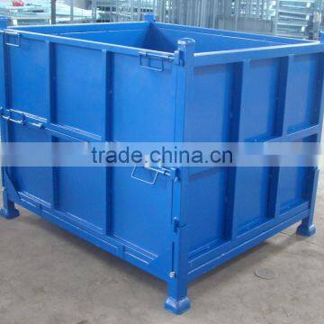 metal foldable cage pallets container