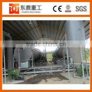 2.2 meter rotary dryer for drying 5 ton mining slag with low temperature