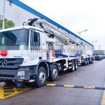 37m truck mounted concrete pump