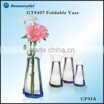 PVC Foldable and Shatterproof Flower Vase