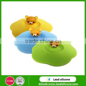 Factory Supply Silicone Glass Cup Cover Lid photo-5