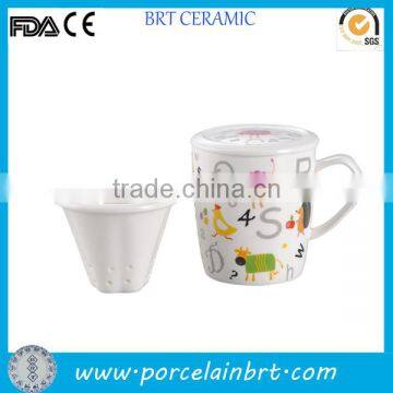 Ceramic Tea Cup with Ceramic Infuser