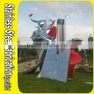 Modern Garden Sculpture Large Outdoor Statues Bronze Sculpture photo-3