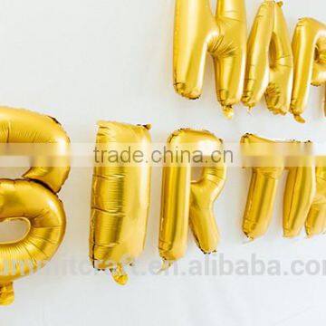 Kids Birthday Golden Party Banner Decorations photo-4