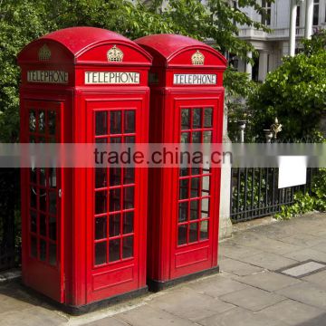 Metal crafts Red Telephone box