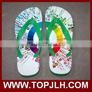 China supplier wholesale novelty slippers with custom photo printing