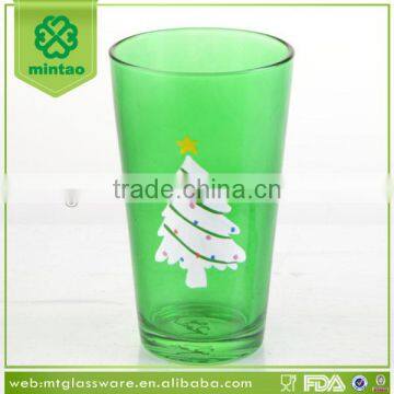 2016 New Hot Sale Custom Christmas Decorative Glass Candle Holder photo-4