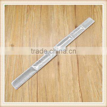 2 White Cycling Running Safety Arm Leg Reflective Straps Bands photo-2