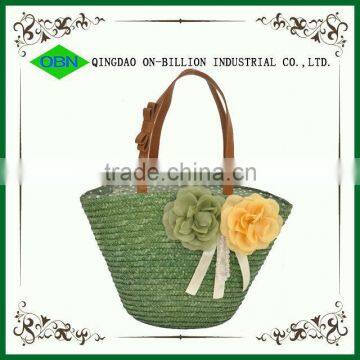 Cheap straw beach bag