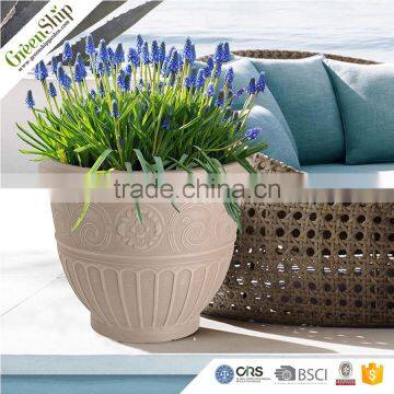 morden plain coloful flower pot