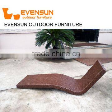China Wicker Outdoor Day Bed Sun Lounge Rattan photo-5