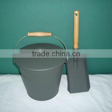 heat-resistant coal bucket with shovel