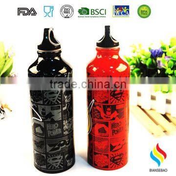 600ML Aluminum Sports Bottle With Color Changing Printing photo-3