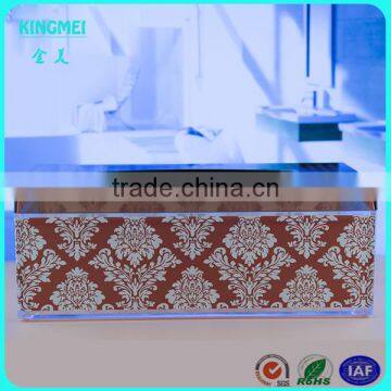 Custom Made Green Plastic Napkin Holder ,tissue Box,acrylic Facial Tissue Box photo-4