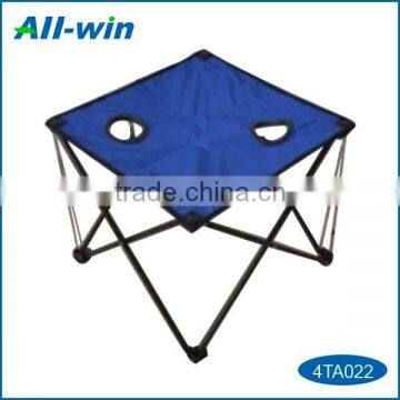 outdoor foldable 600D PVC coated cloth table for camping