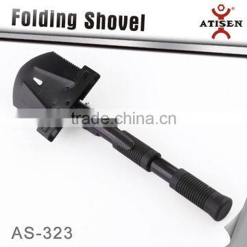 New FOLDING SHOVEL / PICK FOR CAMPING, HUNTING & SURVIVAL W/match photo-3