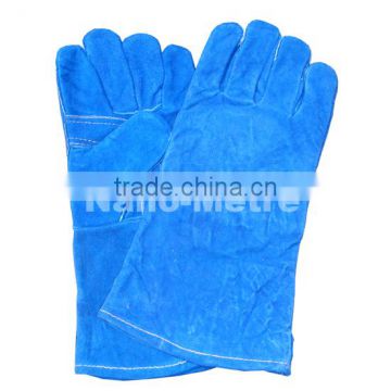 NMSAFETY Welding Gloves / Working Gloves / Cow split green Welding Gloves