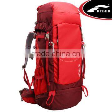 China Supplier Premium Quality Outdoor Survival Trekking Custom Printing Backpack