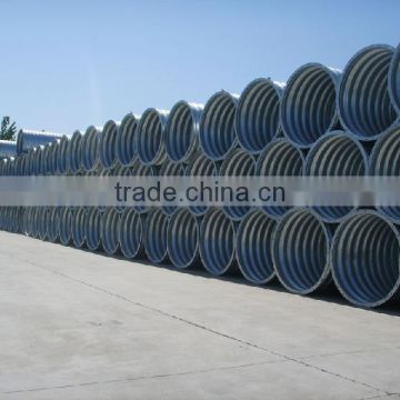 corrugated galvanized steel culvert pipe with screw