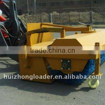 road sweeper for wheel loader