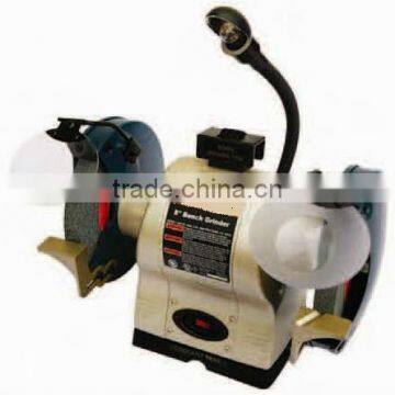 8" Grinder w/ Work Light SHBG825 with Working Parts Size 200x25mm,8" x 1"