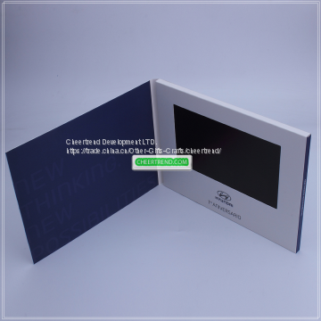 2017 Wholesale New Design 7 Inch Business Promotion Gift Tft Lcd Video Brochure With Headphone Jack for Advertising photo-4