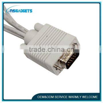 TSJ0001 VGA to S-Video AV RCA TV Converter Cable Adapter With 2 Audio Cable photo-3