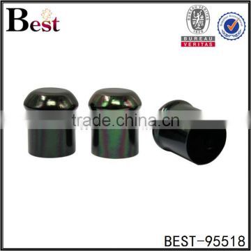 UV black aluminum bottle cap, aluminum cap for glass bottle